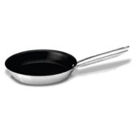 FRYINGPAN NON STICK INDUCTION ROUND Ø40CM 7.5L STAINLESS STEEL QUALIPLUS PRO.COOKER