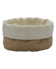 BREAD BASKET ROUND EIGE/OFF-WHITE Ø16.5CM