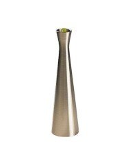 CONICAL ONE FLOWER VASE Ø4CM H16.5CM STAINLESS STEEL