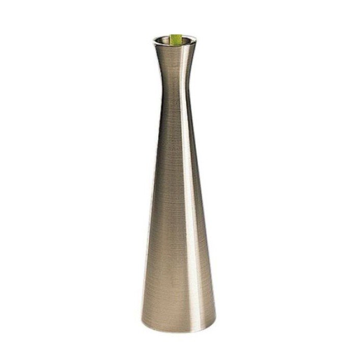 CONICAL ONE FLOWER VASE Ø4CM H16.5CM STAINLESS STEEL