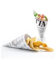 CONE NEWS 13.5CM PACK OF 100
