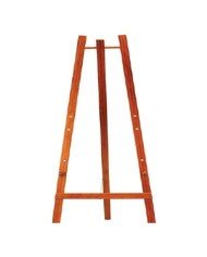EASEL HARD WOOD WITH LACQUERED MAHOGANY FINISH 165CM