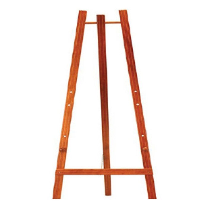 EASEL HARD WOOD WITH LACQUERED MAHOGANY FINISH 165CM