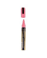 CHALK LIQUID MARKER PINK MEDIUM 2-6MM