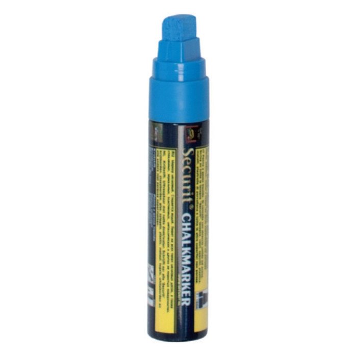 CHALK LIQUID MARKER LARGE 7-15MM BLUE