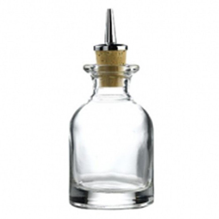 BITTER DASH BOTTLE ROUND PLAIN 10CL WITHOUT POURER  