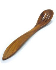 OLIVES SLOTTED SPOON L20CM OLIVE WOOD
