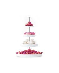 CAKE STAND 4-TIERS PORCELAIN