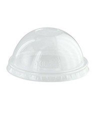 PET DOME LID WITHOUT HOLE PACK OF 50 Ø7.4CM