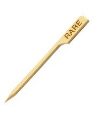 RARE PADDLE PICK PACK OF 100 L8.9CM BAMBOO