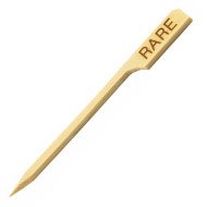 RARE PADDLE PICK PACK OF 100 L8.9CM BAMBOO