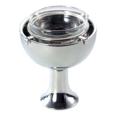 STEMMED CAVIAR CUP D12.5XH13.7CM DOUBLE WALL SST MIRROR