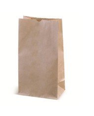 BAG TAKE-AWAY SOS BROWN PACK OF 500 L12.7 X W7.7 X H24CM