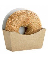 BOX BAGEL KRAFT CARDBOARD L12X4.5XH12CM PACK OF 50 BAGEL KRAFT 