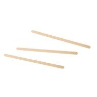 HOT CUP WOODEN COFFEE STIRRER ROUNDED TIPS PACK OF 1000 L14 X W0.6CM CORRUGATED PAPER