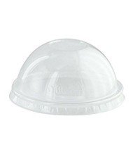 PET DOME LID WITHOUT HOLE PACK OF 100 Ø9CM 