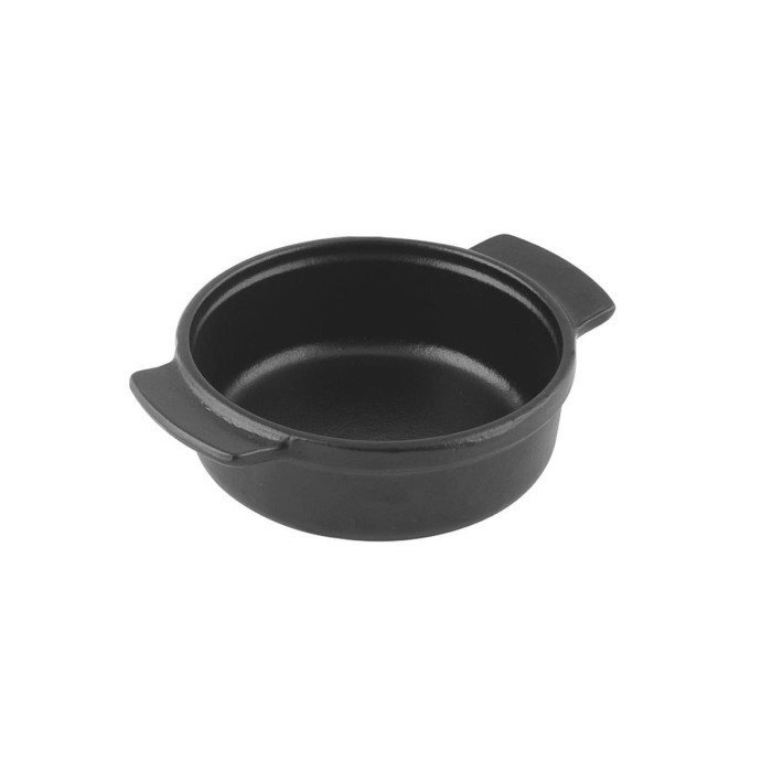 HOT POT D13.5XH3.9CM 36CL BLACK CAST IRON