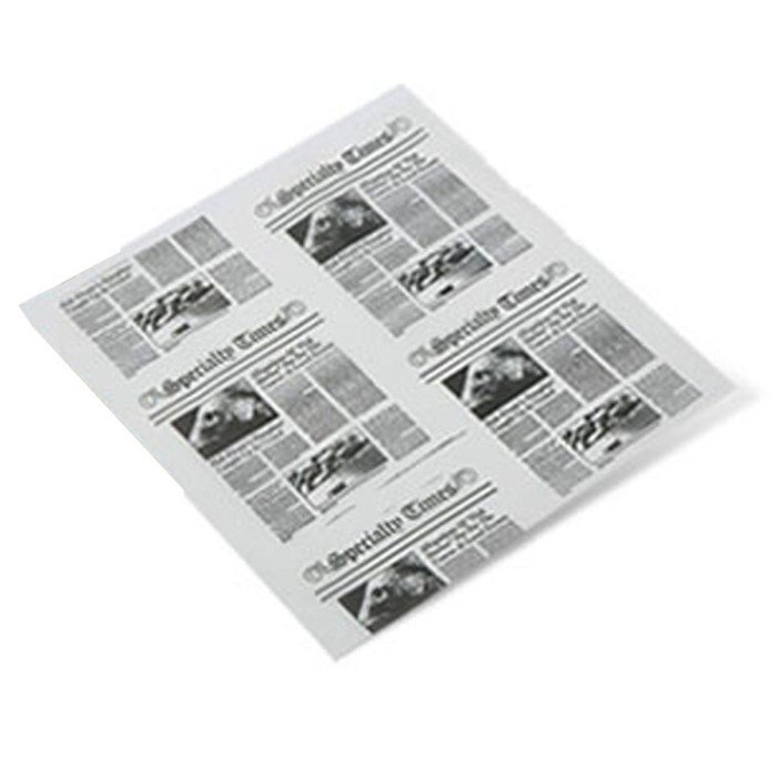 FRY PAPER NEWSPAPER WHITE BACKGROUND PACK OF 1000 L30.5 X W30.5CM 