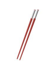 PAIR OF CHOPSTICKS TOONA RED PLASTIC