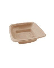 HOT2GO SQUARE BOWL ACK OF 75 SQUARE L18 X W18 X H5CM 75CL BEPULP SABERT