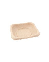 GRAB & GO TRAY PACK OF 50 L13 X W13CM BEPULP SABERT