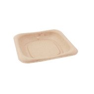 GRAB & GO TRAY PACK OF 50 L14 X W14CM BEPULP SABERT