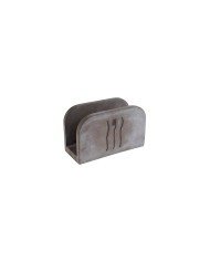 ELEMENT NAPKIN HOLDER CONCRETE L16 X W7.5 X H10CM CONCRETE