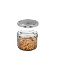 GLASS JAR 26CL D8.5XH6.3CM PACK OF 32 BOKOTWIST