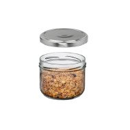 GLASS JAR 26CL D8.5XH6.3CM PACK OF 32 BOKOTWIST