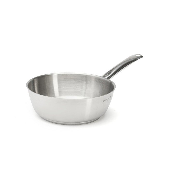 SAUTE PAN CONICAL WITHOUT LID SST Ø20CM STAINLESS STEEL PRIM APPETY DE BUYER