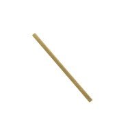 ECO-FRIENDLY KRAFT PAPER SMOOTHY STRAW PACK OF 500 Ø0.8CM L20CM