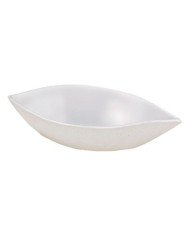 BIONCHIC WHITE MINI WAVE BOWL PACK OF 30 PULP L11 X W5.2 X H2.5CM 