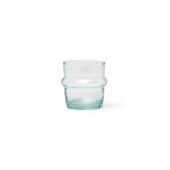 Beldi glass verrine in recycled hand-blown glass transparent recycle glass Ø 5.5 cm Lily Pro.mundi