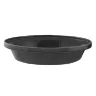 ROUND DISH BLACK Ø35CM PORCELAIN TAJINE RAK PORCELAIN