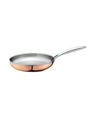 FRYING PAN ROUND COPPER Ø28CM H5.2CM STAINLESS STEEL CULINOX SPRING