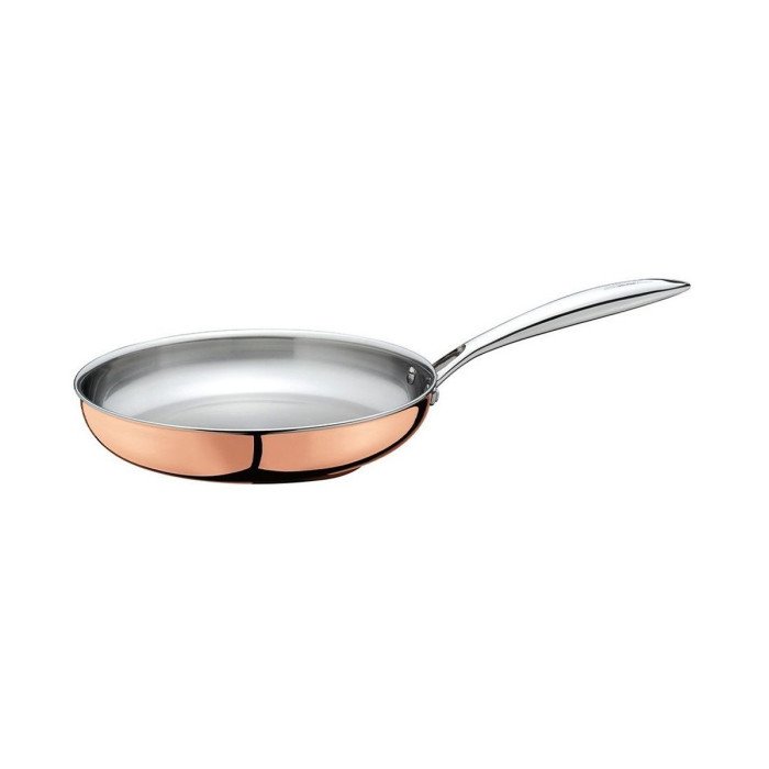 FRYING PAN ROUND COPPER Ø28CM H5.2CM STAINLESS STEEL CULINOX SPRING