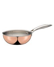  SAUTE PAN ALL STOVES+INDUCTION ROUND COPPER Ø20CM H7CM STAINLESS STEEL CULINOX SPRING