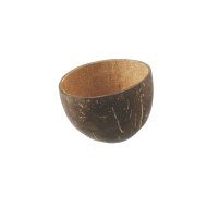 COCONUT ROUND BOWL PACK OF 10 Ø8CM H6CM 25CL