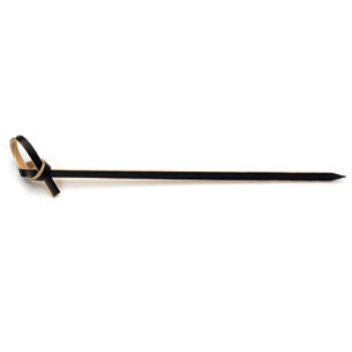 TWISTED BLACK BUCKLE STICK PACK OF 200 L10CM BAMBOO