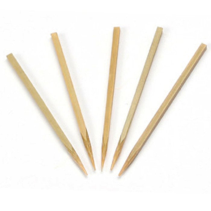 TRIANGLE PICK PACK OF 200 BAMBOO L9CM