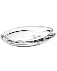 TORCEDOR OVAL CIGAR ASHTRAY L19X13H3CM CLEAR CRYSTALLINE OVAL  