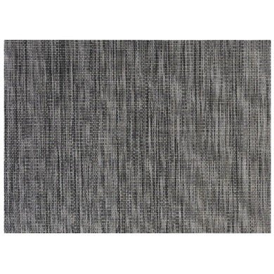 PACK OF 6 DECO PLACE MAT 45X30CM BROWN & BLACK PVC/POLYESTER