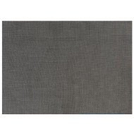 PACK OF 6 FINE BAND PLACE MAT COFFEE L45 X W30CM PVC/POLYESTER 
