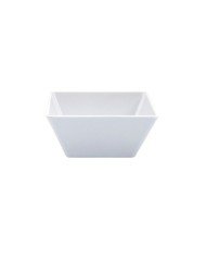 CANON WHITE DEEP SQUARE BOWL L24 X W24 X H10CM MELAMINE 