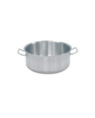 SAUTE PAN WITH 2 HANDLES ECOPLUS WITHOUT LID SST ROUND Ø28CM STAINLESS STEEL ECOPLUS PRO.COOKER