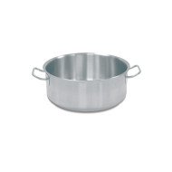 SAUTE PAN WITH 2 HANDLES ECOPLUS WITHOUT LID SST ROUND Ø36CM STAINLESS STEEL ECOPLUS PRO.COOKER