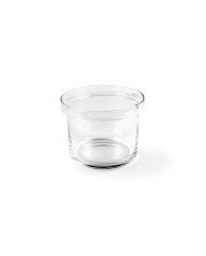 JAR ROUND Ø12.5CM H9.5CM 50CL GLASS TILT CRASTER