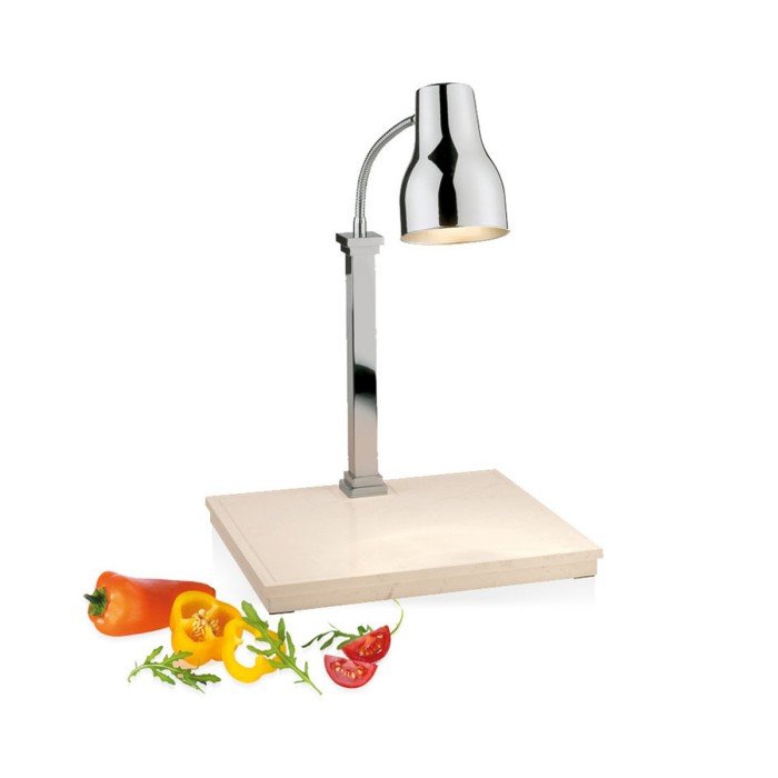 CARVING STATION SST SINGLE HEATING LAMP L45 X W44 X H62CM WHITE STONE SPRING