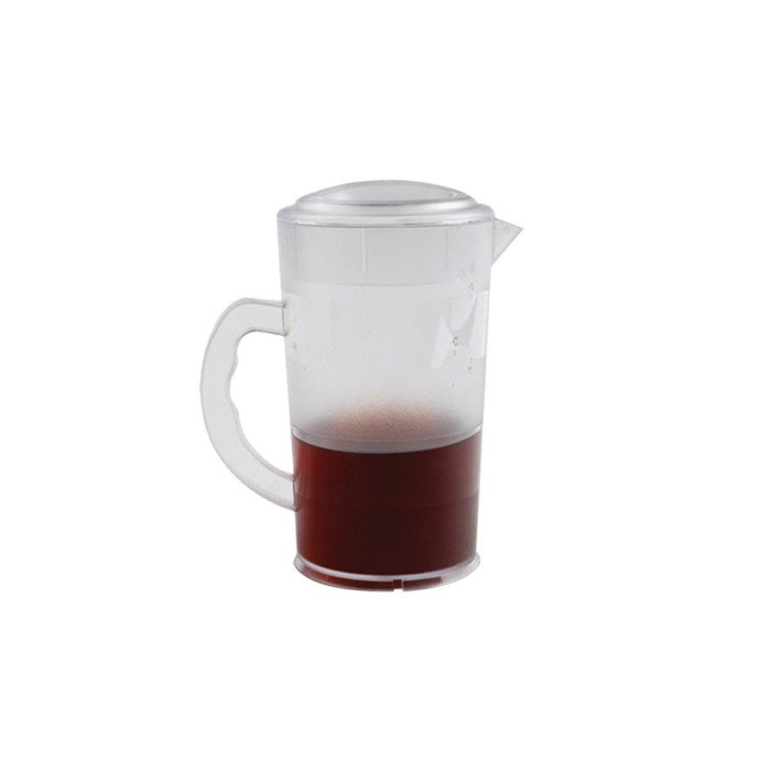 PITCHER WITH COVER CLEAR 190CL POLYCARBONATE