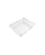 CONTAINER GN 2/1 RECTANGULAR CLEAR POLYCARBONATE